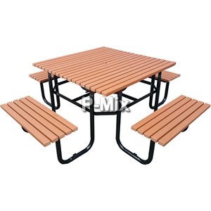 校園環保木桌椅